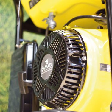 Генератор BAMATO BGE-5400 Інверторний генератор Технологія AVR 4-тактний бензиновий двигун 420 куб.см 12,2 к.с. 5400 Вт Роз&39єми 1 x 400 В, 2 x 230 В та 1 x 12 В постійного струму