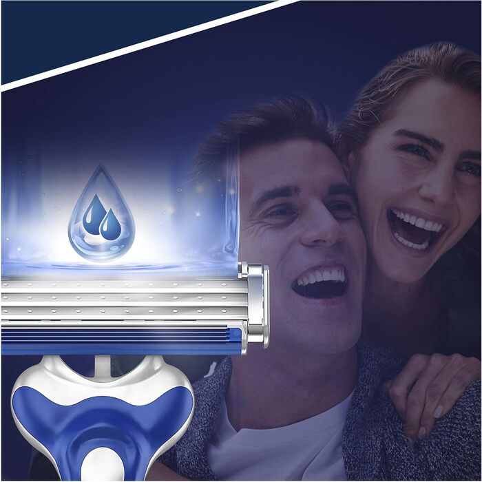 Чоловіча одноразова бритва Gillette Sensor3 Comfort, бритва з стрічкою Lubrastrip, 3 2 бритви