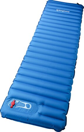 Легкий повітряний насос для трекінгу, матово-блакитний - один розмір