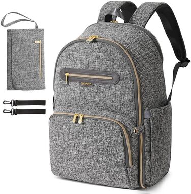 Сумка для мами Sunveno Багатофункціональна розбірна сумка для мами Великий пеленальний рюкзак з багатофункціональними сумками для