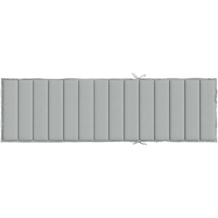 Подушка для шезлонга LAPOOH Melange Light Grey 200x70x4 см Тканина, Подушка для шезлонга, Подушка для шезлонга, Подушка для шезлонга, Подушка для лавки, Подушка для стільців з високою спинкою, Подушки для шезлонгів - 4002520