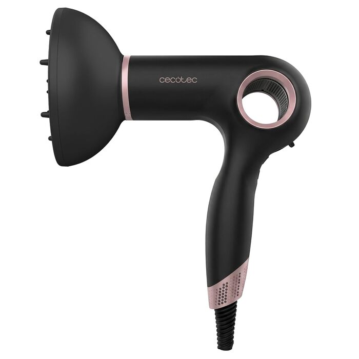 Фен-стайлер Cecotec DryGlam Waves 6in1 Sensor, 1400 Вт, чорний
