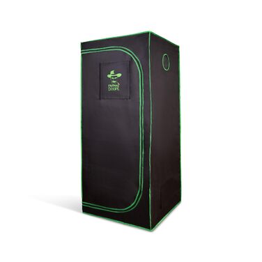 Гроубокс 80x80x180 см Тент для вирощування та розмноження рослин (гідропоніка) Шафа для рослин з Оксфорду 600D та високовідбиваючого мілару Тент для рослин та домашнього вирощування З водонепроникним піддоном