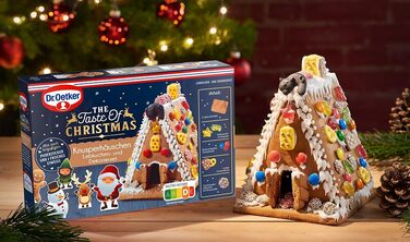 Пряниковий будиночок Dr. Oetker «Хрусткий будиночок», набір для випічки, 403 г