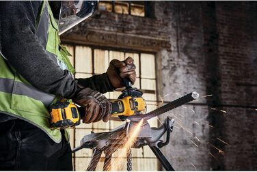 Акумуляторна кутова шліфувальна машина Dewalt 18V XR Flexvolt Advantage DCG409NT (125 мм, безщітковий двигун, електронне гальмо та