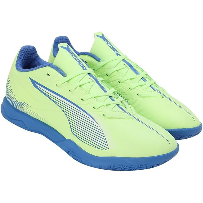 Футбольні бутси Puma Unisex Kinder Ultra 5 Play ItSoccer 40 EU Fizzy Apple Puma White Bluemazing