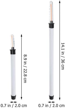 Індикатор рівня води Рослини Гідропонний індикатор рівня води Індикатор поливу Кімнатні рослини (18 см, 30 см), 8 шт.