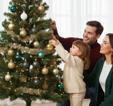 Набір з 49 предметів ялинкових прикрас Agoer