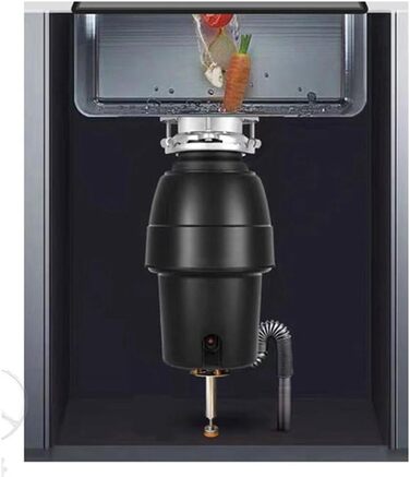 Регульований по висоті кронштейн для утилізації відходів Кронштейн для завантаження кухонних відходів зменшує вібрацію та шум 28-38 см