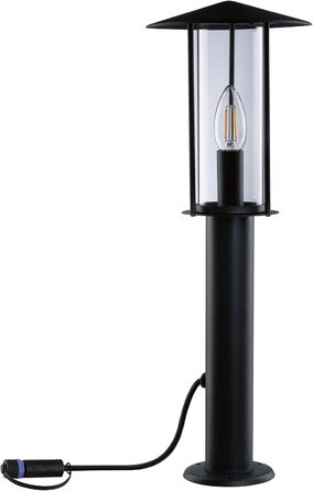 Світловий стовп Paulmann Plug & Shine LED Classic, 3000K, антрацит, сучасний стиль, висота 50 см