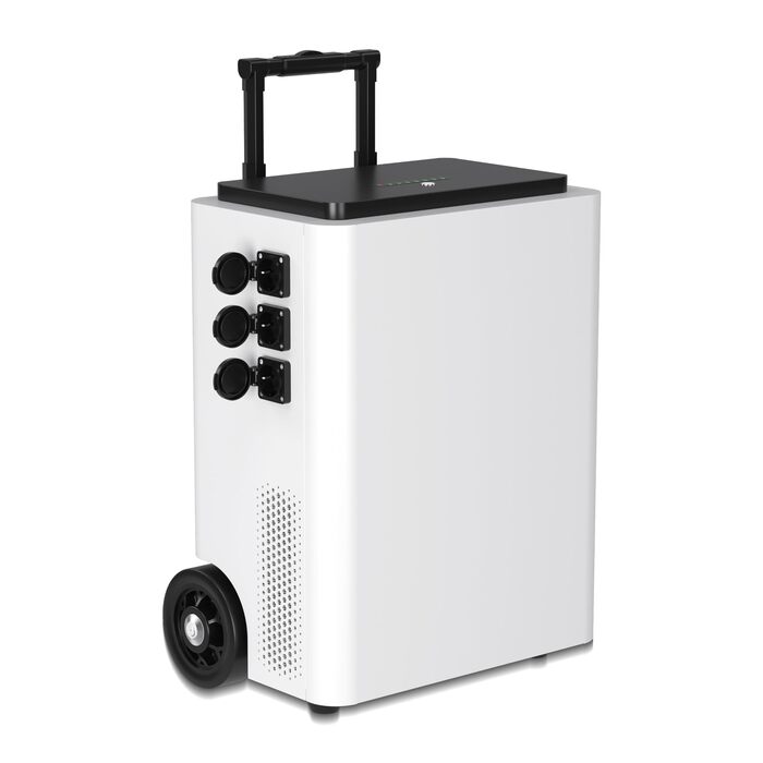 Портативна електростанція AP5000 5120 Втгод, сонячний генератор потужністю 5000 Вт, акумулятор LiFePO4, компактний розмір, заряджається від 0 до 80 за 60 хвилин, аварійний генератор живлення для дому, кемпінгу/кемперів/аварійного живлення