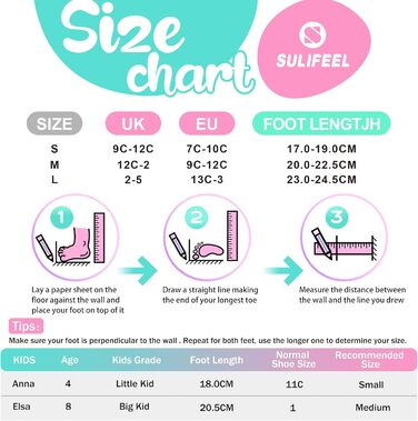 Регульовані роликові ковзани SULIFEEL &quotРайдужний єдиноріг&quot для дітей з підсвічуванням колес для дівчаток та хлопчиків, зелені, розмір S (28-31 EU / 170-190 мм)