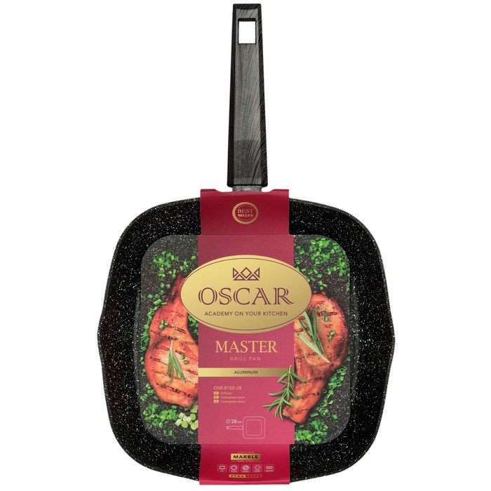 Сковорода-гриль Oscar Master, 28 см (6673310)