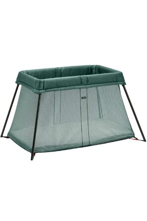 Дорожнє ліжечко BabyBjrn Light, Dark Green