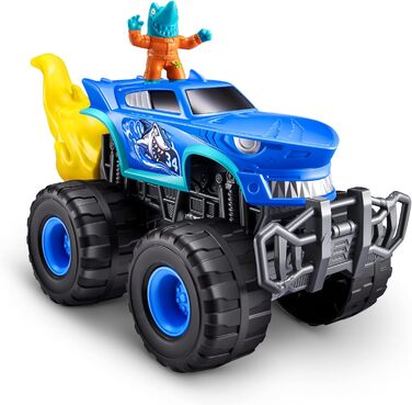 Від ZURU, Shark Speedster, для хлопчиків, з 25 сюрпризами, Monster Truck Surprise для колекціонування (Shark Speedster)