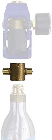 Новий адаптер групи води підходить для регулятора тиску CO2 для Grohe Blue & BubbleBox для балона CO2 вагою 425 г