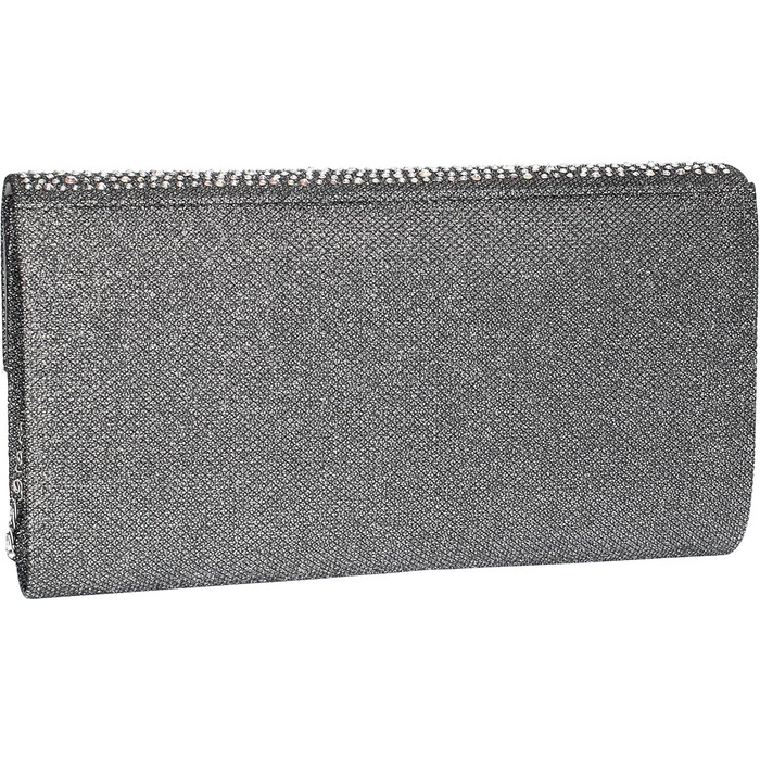 Розкішна клатч-сумка SwankySwans Montary Diamant, сіра