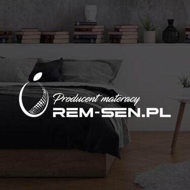 Наматрацник REM-Sen з піни з ефектом пам&39яті 70x200 см, висота 6 см, рівень жорсткості 2 (H2), розкішний матрац з дуже м&39якої піни з ефектом пам&39яті, тришаровий мембранний чохол для дивана, ліжка, сертифікований Oeko-Tex H2 70x200 см