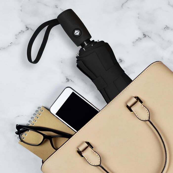 Вітрозахисні туристичні парасольки Repel для дощу - легке автоматичне відкривання, міцна та компактна парасолька, міцний каркас зі