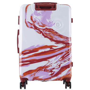 Валіза Semi Line 28' (L) White/Red Print (T5654-3)