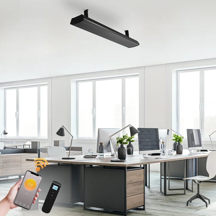 Інфрачервоний обігрівач для тераси Thermolux з Wi-Fi та термостатом (2400 Вт)