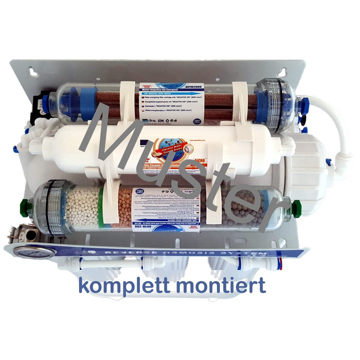 Система зворотного осмосу 600 GPD Perfect Water No. 1 Ultimate PLUS PRO Mod 2020 RETEC з прямим потоком, резервуар не потрібен, зворотний осмос, фільтр для води, питна вода, зворотний осмос, зворотний осмос.