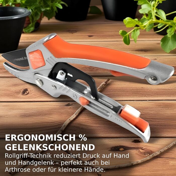 Набір садових ножиць, малий та великий, професійні гібридні садові ножиці з двостороннім механізмом, тріскачка 2.0 з двома приводами жіночі ножиці для маленьких рук, садовий інструмент з тріскачкою, ножиці для рослин, ножиці для квітів