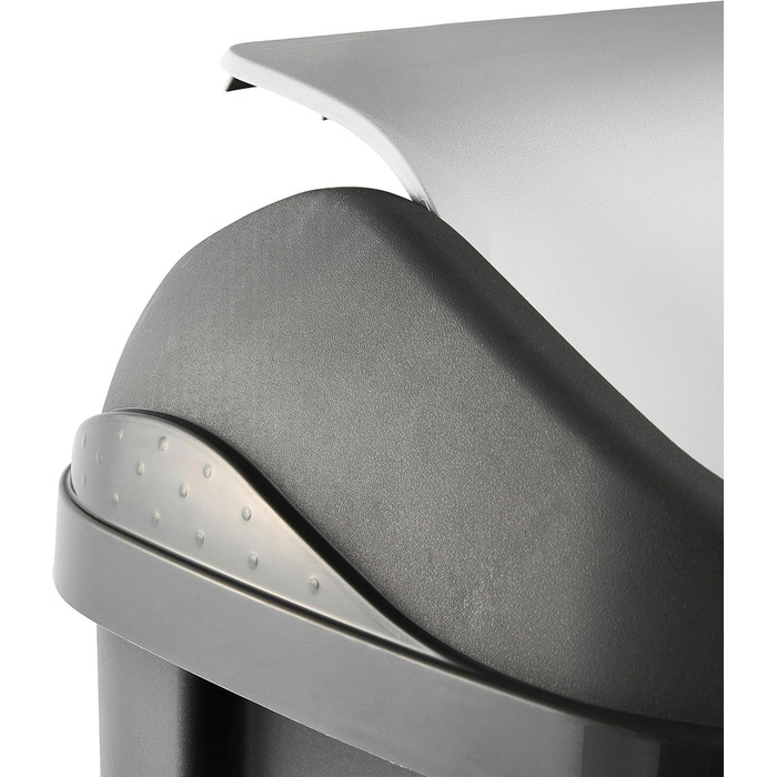 Відро для сміття з відкидною кришкою, 50 л, Swantje, графітово-сірий графіт 50 л, Swantje, графітовий 50 л