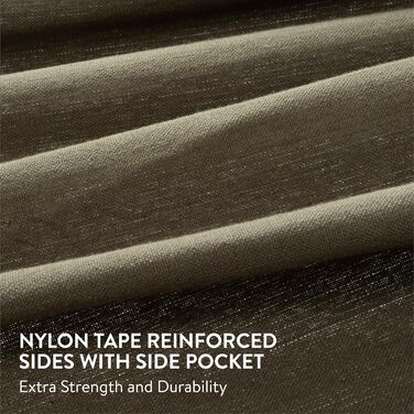 Бавовняний гамак для вулиці та дому - 220 x 115 см - Гамак з тканини в стилі бохо - Гамак для саду або балкону - Вуличний гамак - Темно-сірий