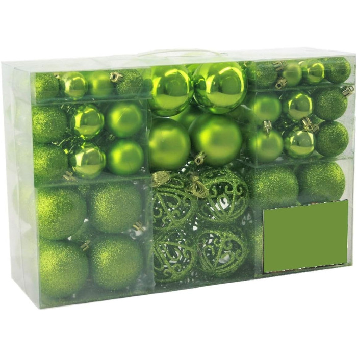 Різдвяних кульок та зірка на верхівці ялинки зеленні Geschenkestadl