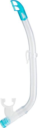 Маска для дайвінгу та снорклінгу Прозора/Аквамарин Маска Сноркель