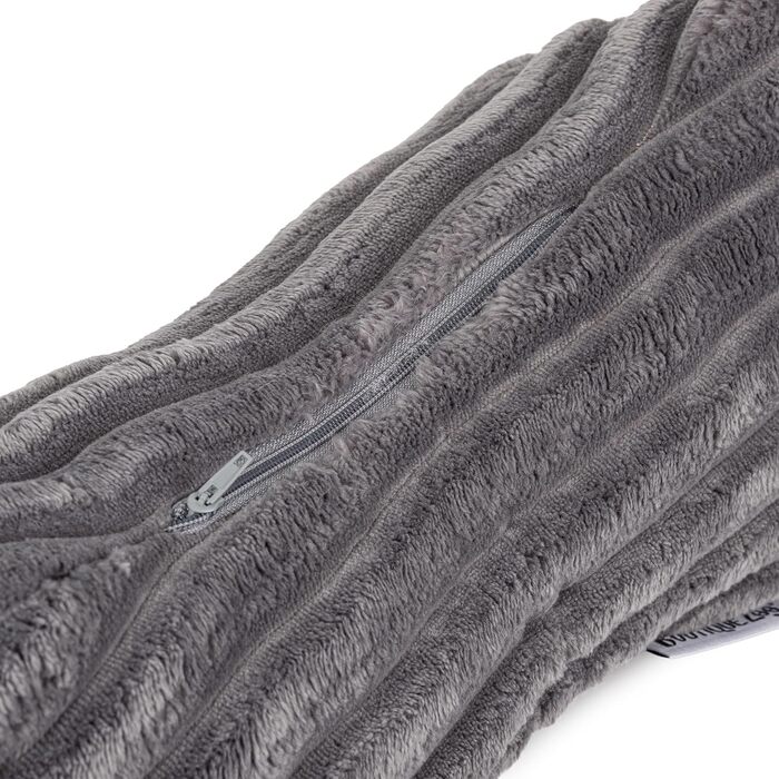 Домашній текстиль H&F Подушки, подушки для голови, подушки для читання, кісточки для читання, подушки для шиї, валики для шиї, кістяні подушки, дорожні подушки, що праються, для ліжка, дивана Колір сіра штучна замша 1 сіра штучна замша