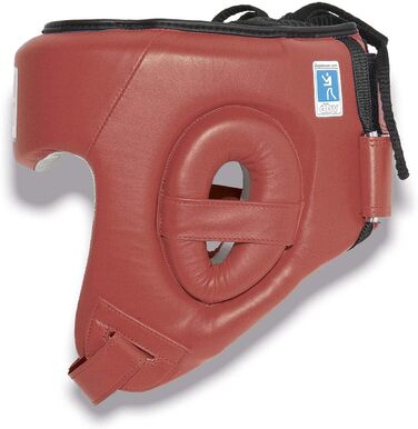 Шолом для змагань та спарингу Paffen Sport Contest з позначкою DBV червоний XL