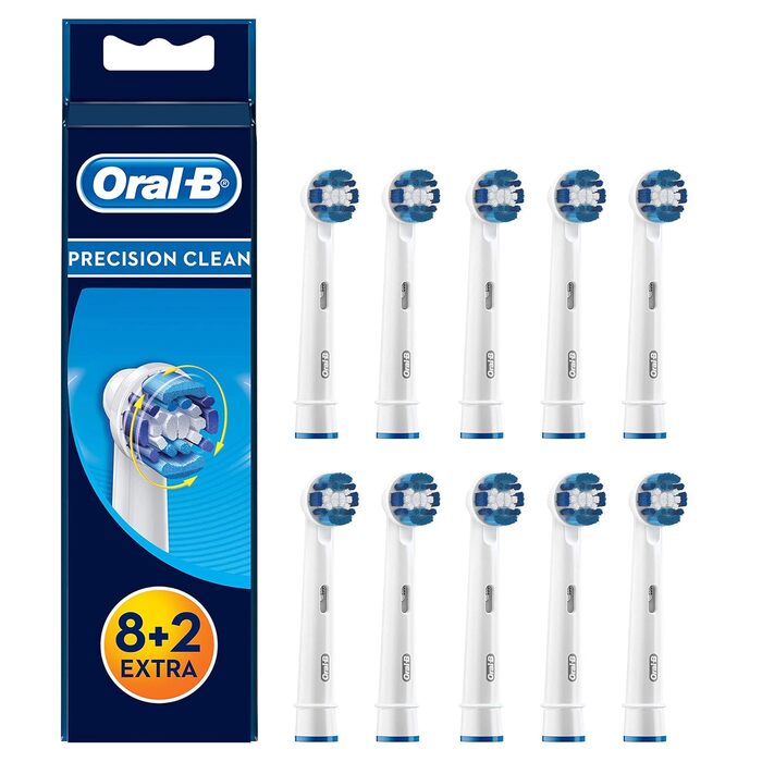 Щітки Oral-B Precision Clean, упаковка, сумісна з поштовою скринькою, 82 шт. и без захисту від бактерій