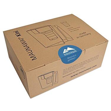 НОВИНКА Фільтр для води Premium Bio Зроблено в Німеччині, вкл. 1 глечик для питної води 1 фільтрувальний картридж і фільтрувальна подушечка (на 3 місяці) - світло-блакитний, фільтр для питної води фільтрувальний глечик.