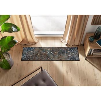 Килимок для дверей Madhana 35x120 см, для використання всередині та зовні приміщень, можна прати, різнокольоровий 35 x 120 см (прямокутний)