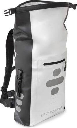Велосипедний рюкзак Ettore 100, водонепроникний, 25 л / 30 л, білий/чорний, Sonar