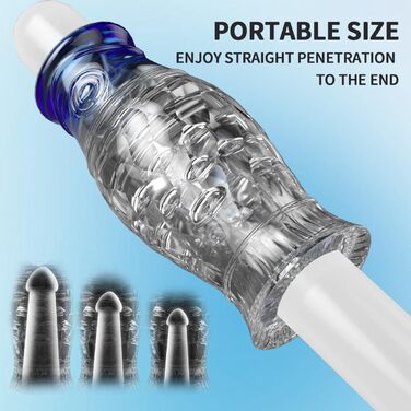 Іграшка для мастурбації для чоловіків, реалістичний мастурбатор з 3D-пристроєм для тренування вагіни, клітора, аналу та пеніса, еротична секс-іграшка для чоловіків, прозора
