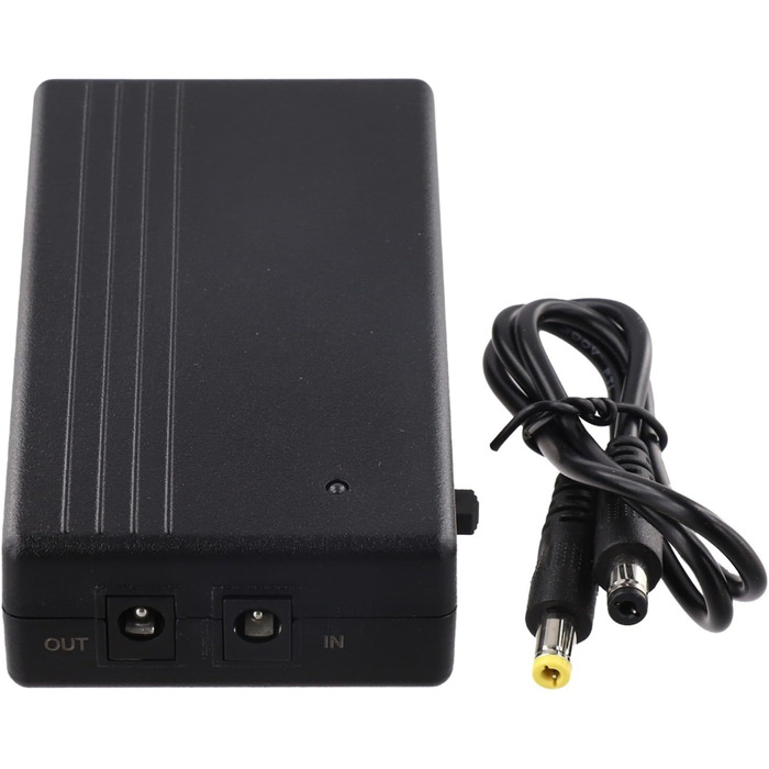 Джерело безперебійного живлення (UPS) 12V 2A 22.2W з акумулятором та захистом від перевантаження для камер, роутерів, систем відеоспостереження (CCTV), сигналізації та систем контролю доступу