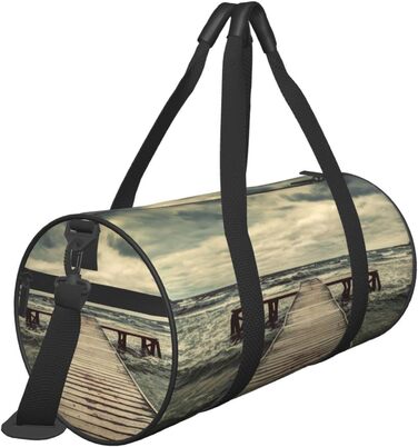 Кругла спортивна сумка для подорожей, чоловіча та жіноча спортивна сумка
