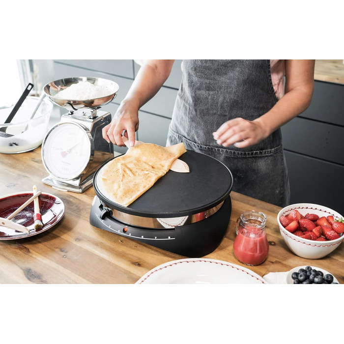 Ваги, 2 кг з функцією тари, кухонні ваги, аналогові, з чашею для зважування, поліровані, нержавіюча сталь сріблястого кольору, 301