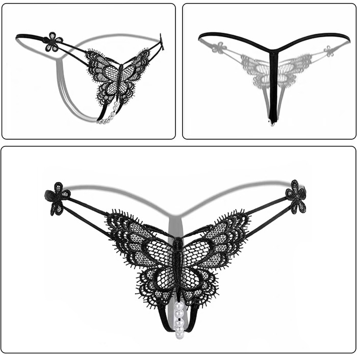 Трусики з відкритою промежиною для жінок, сексуальні еротичні стрінги з перлинами, сексуальна білизна для жінок, сексуальна еротична білизна, плавки, жіночі відкриті трусики з отвором, дихаючі стрінги, один розмір