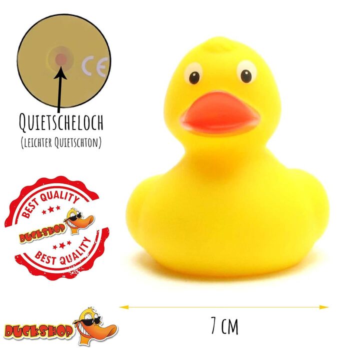 Класика серед гумових качечок I Rubber duck IL 8,5 см I Подарунок дітям I Подарунок колекціонерам