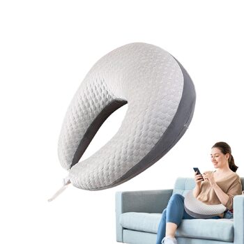 Ергономічна в&39язана подушка Crealis, в&39язана гачком опорна подушка, ергономічна подушка Crealis, подушка для читання та ігор для творчих моментів, підлокітник для читання, гри, роботи, в&39язання гачком, рукоділля, сірий