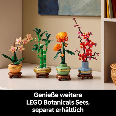 Конструктор LEGO Botanical Collection Mini Orchid, 274 деталі, декоративна орхідея