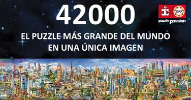 Пазл 42000 елементів для дорослих Пазл The Big LifeAround the World на 42000 елементів для дорослих і дітей від 14 років. Включно
