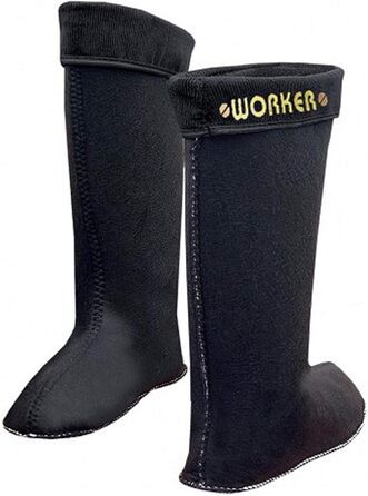 Легкі захисні чоботи LEMIGO з EVA, гумові чоботи, робочі чоботи, розмір 43 EU, чорні