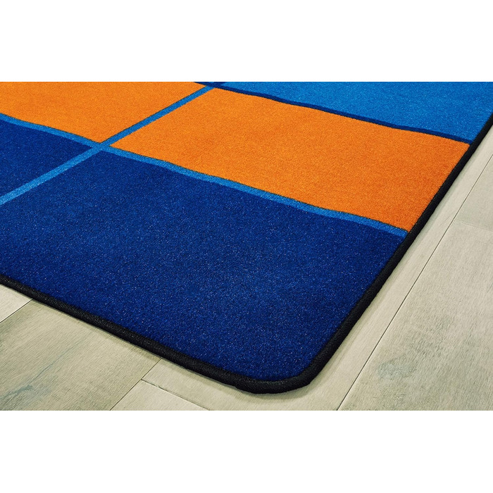 Килимки для дітей 72,91 вартість кольорових блоків квадратний дитячий килимок розмір 6 x 9 6 x 9', 6 x 9', різнокольоровий