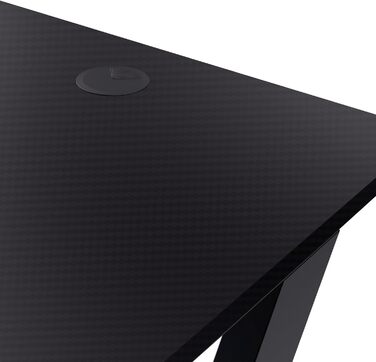 Ігровий стіл Dynamus, 120 x 60 см, метал / дерево, чорний