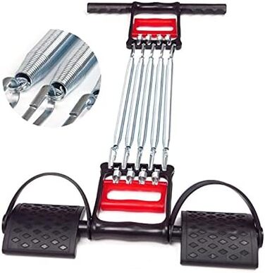 Багатофункціональний еспандер з педаллю для тренування м&39язів грудей, рук та верхньої частини тіла